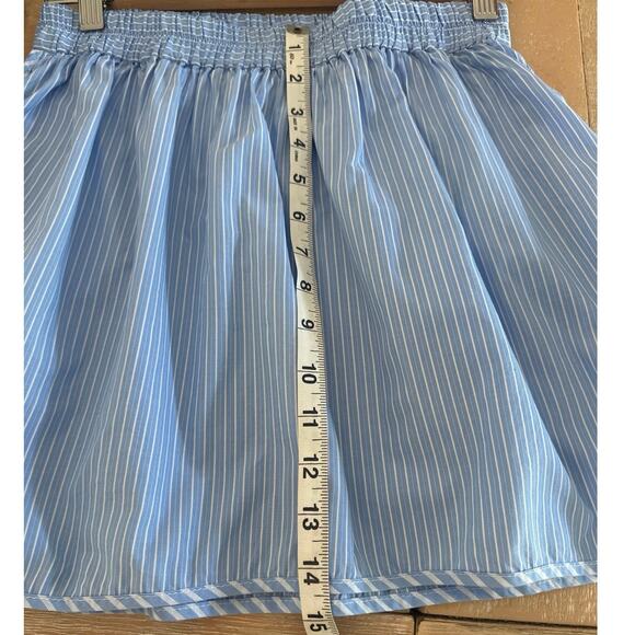 Lidaan Liam Striped Poplin Mini Skirt size M - Picture 10 of 10